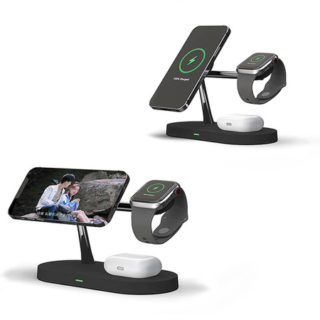QI T268 3-in-1 inductive charger for Apple iPhone/AirPods/Watch