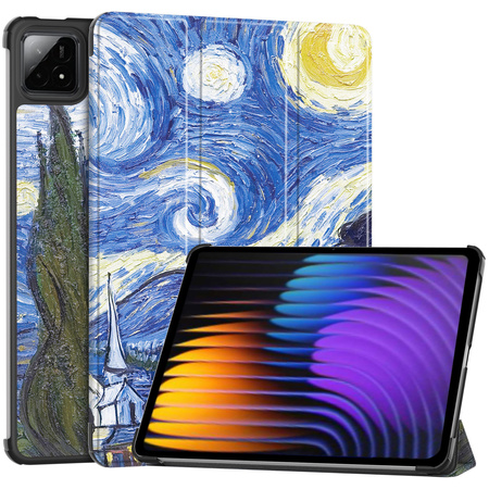 Etui GRAFICZNE do Xiaomi Pad 7, Pad 7 PRO 11,2 Smart z klapką podstawka