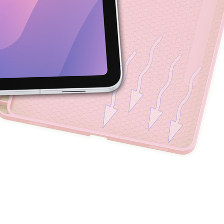 Puzdro Smart Pencil na Samsung Galaxy Tab S11 11 SM SMX736 s klapkou, ružové - ochranné
