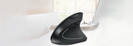 Ergonomic Computer Mouse - Cliry 2018 - Black