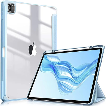 Hard Crystal Case for iPad Pro 11th Gen. 5 2024 (Blue)