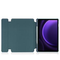 Etui 360 z klawiaturą do Samsung Galaxy Tab S9 / S10 FE 10.9 na Rysik / Samsung Galaxy Tab S10 - ochronne
