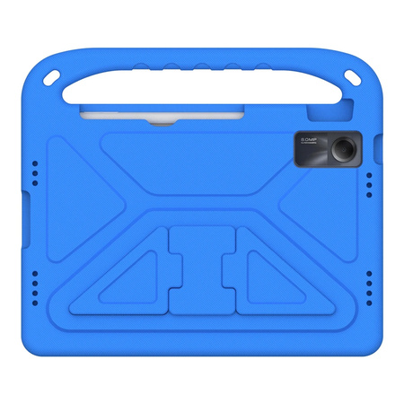 Etui do Xiaomi Redmi Pad SE 11 2023, czerwone - ochronne z podstawką, dostęp do portów i przycisków