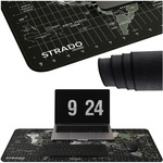 Duża podkładka pod myszkę laptop Gamingowa mata na biurko 90x40 XXL, czarna