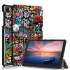 Etui Graficzne do Samsung Galaxy Tab A7 Lite 8.7 T220 T225 - ochronne z podstawką, dostęp do portów i przycisków