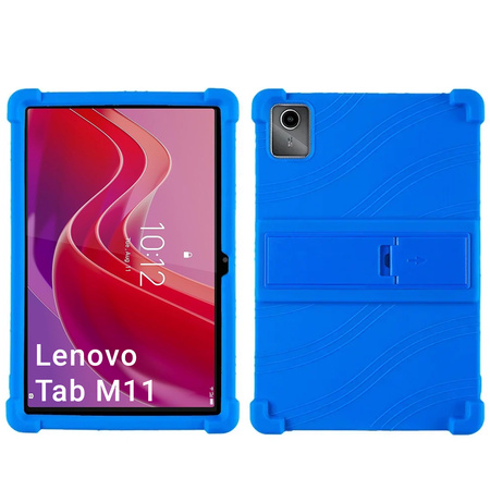 Etui Armor z podstawką do Lenovo Tab M11 10.95 TB330FU TB330XU 331FC, niebieskie