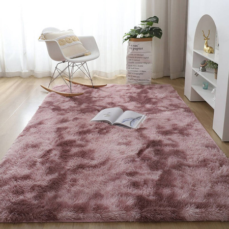 Dywan Ombre Shaggy Strado 160x220 OmbrePurple (Różowy)