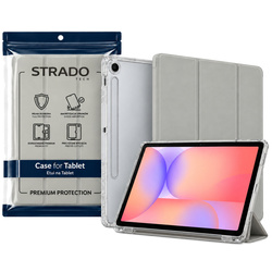 Etui do Galaxy Tab S10 Lite 10.9/ S10 FE/ S9 FE/ S9/ S8 z miejscem na rysik - szare