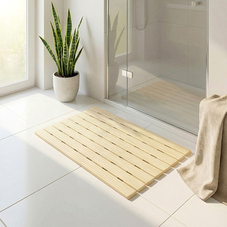 Mata łazienkowa antypoślizgowa 43x61cm ASM2- Beige