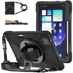 Puzdro pancierové Armor remienok na Xiaomi Mi Pad 6 / 6 Pro 2023 / 6 Pro, čierne - ochranné so stojanom