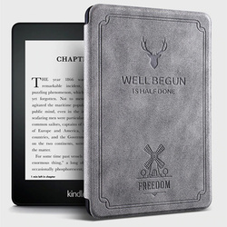 Smart Motto case for Kindle Paperwhite 6/ Colorsoft/ Signature Edition- grey