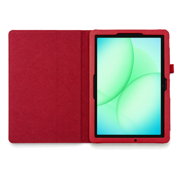 Etui do Galaxy Tab A11+ 2025 X236/X235/X230 A9+ SM-X216/X215/X210 Slim - czerwone