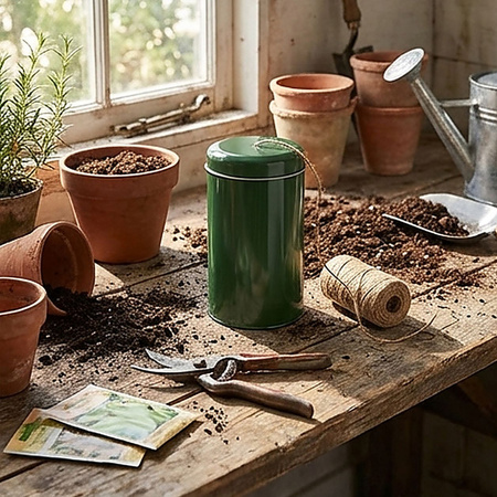 Sznurek jutowy z dozownikiem ekologiczny  lina do ogrodu warsztatu 100m