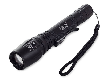 Latarka taktyczna Bailong z diodą LED CREE XM-L T6 model 8668