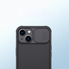 Puzdro Nillkin Camshield Pro na iPhone 14 Plus kryt fotoaparátu zadný kryt, čierne - ochranné so stojanom