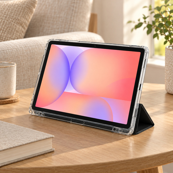 Etui do Galaxy Tab S10 Lite 10.9/ S10 FE/ S9 FE/ S9/ S8 z miejscem na rysik - czarne