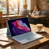 Puzdro s klávesnicou Bluetooth na Redmi Pad 2 11 2025, modré - ochranné so stojanom