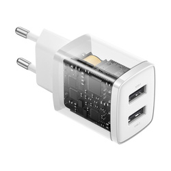 Baseus Compact nabíjačka sieťová 2x USB 10.5W