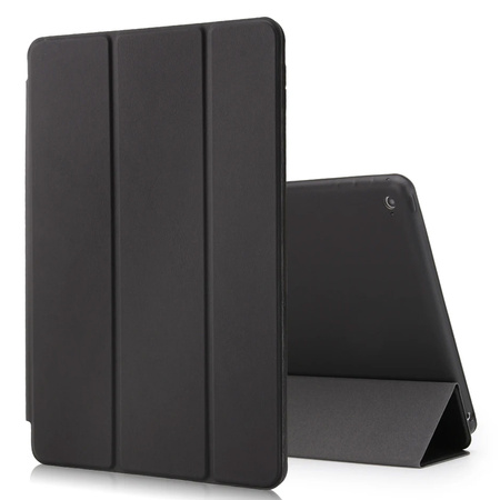 Etui Smart z magnetyczną z klapką do Apple iPad Air 2 9, czarne - ochronne z podstawką