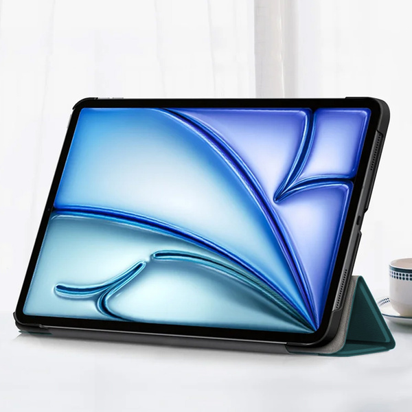 Smart Case for iPad Air 11th Gen. 6 2024 (Green)