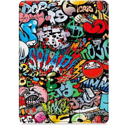 Puzdro grafické s klapkou na Xiaomi Redmi Pad SE 8.7 2024 / Redmi Pad - ochranné so stojanom