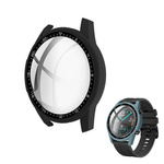 Etui do Huawei Watch GT 2 46, czarne - ochronne z podstawką, dostęp do portów i przycisków