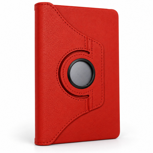 Etui obrotowe do Samsung Galaxy Tab A11 X135/ X133 A9 SM-X115/X110 - czerwone