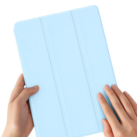 Etui Smart z uchwytem na rysik do Samsung Galaxy Tab S9 FE/S9/S10 FE, niebieskie