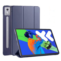 Puzdro Smart na Lenovo Idea Tab Pro / Pro MT 2025, tmavomodré - ochranné so stojanom, prístup k portom a tlačidlám