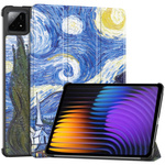 Puzdro grafické na Xiaomi Pad 7 / Pad 7 Pro 11.2 s klapkou / Xiaomi Pad 7 Pro - ochranné so stojanom