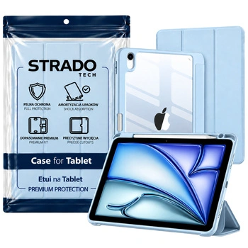 Puzdro Crystal Pencil na iPad Air 11 6 Gen M2 2024 / 7 Gen M3 2025 / iPad Air 11 Gen. 6 A2902 A2899 A2900, modré - ochranné