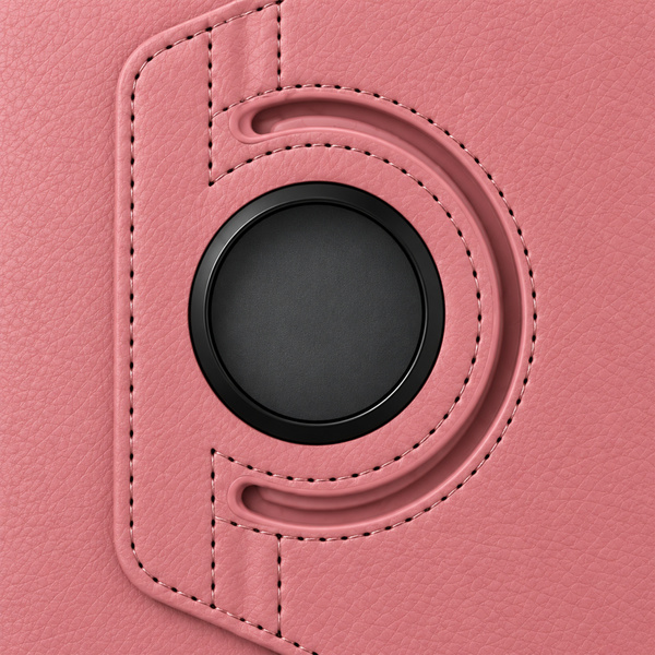 Etui obrotowe do Samsung Galaxy Tab A11 X135/ X133 A9 SM-X115/X110 - różowe
