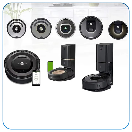Kolieska pneumatiky 4 ks na iRobot Roomba 500 600 700 800 I4 I5 I6 I7 E5 E6 J7 S9