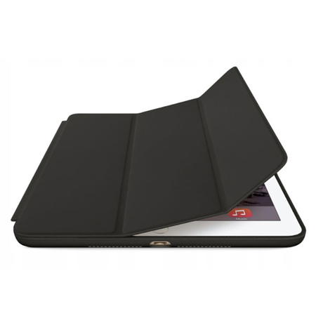 Etui Smart z magnetyczną z klapką do Apple iPad Air 2 9, czarne - ochronne z podstawką