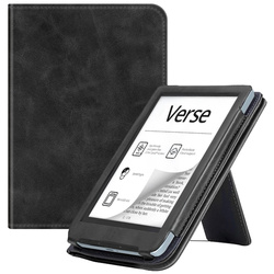 Strap case with grip and stand for PocketBook Verse Pro 629 634 (Black)