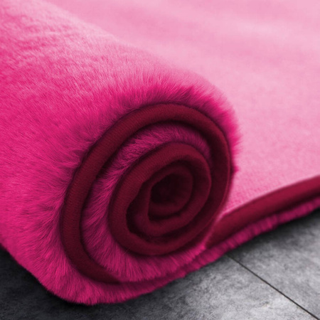 Rabbit Strado 120x120 round rug HotPink (Pink)