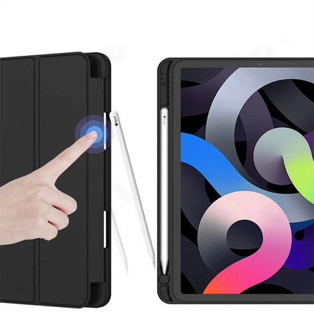 Etui SMART do iPad 10.9 2022 Gen. 10, iPad 11 2025 A16 Gen. 11 z klapką, czarne