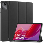 Puzdro Smart na Lenovo Tab M11 10.95 / Tab M11, čierne - ochranné so stojanom, prístup k portom a tlačidlám