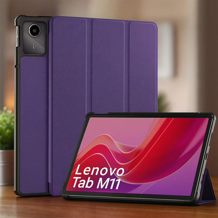 Etui Smart do Lenovo Tab M11 10.95 11" TB330 TB330FU TB330XU TB331FC, fioletowe