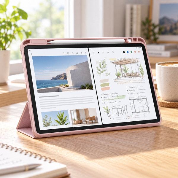 Etui Smart Pencil do Xiaomi Pad 7 / 7 PRO / Pad 8 / 8 PRO / Pad 9 - różowe