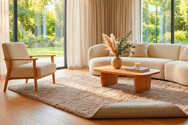 Room rug Rabbit Strado 120x160 LightCamel (Beige)