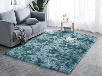 Dywan Ombre Shaggy Strado 100x150 OmbreNavy (Ciemny Niebieski)