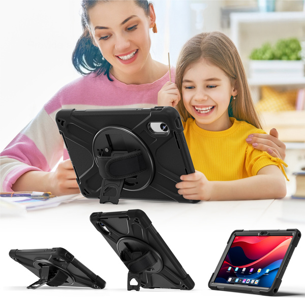 Armored case with strap for Lenovo Tab M11 TB330FU 10.95" (Black)