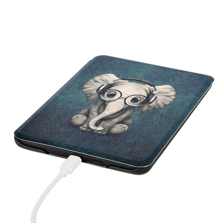 Kindle Paperwhite 6/ Colorsoft/ Signature Edition- Elephant graphic case
