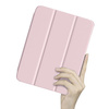 Hard Crystal case with stylus holder for Apple iPad 10.9 10 GEN 2022 / iPad 11 A16 11GEN 2025 - Pink