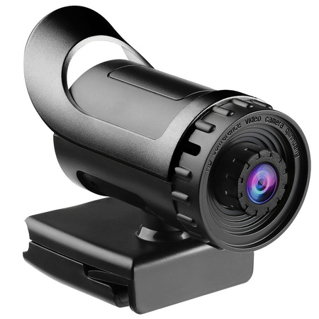 Kamera internetowa mikrofon do lekcji pracy video PC laptop 8804 z uchwytem