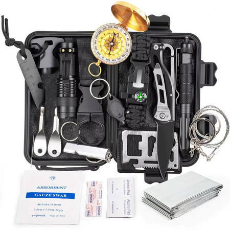 Survival multitool 18in1 STRADO with axe durable military travel tools XXL