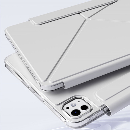 Etui ORIGAMI do Apple iPad Air 11 M3 2025/ Air 11 M2 2024 GEN 7 6 podstawka, białe