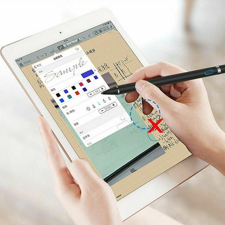 Universal precision capacitive touchscreen stylus Active Stylus Pen (White)