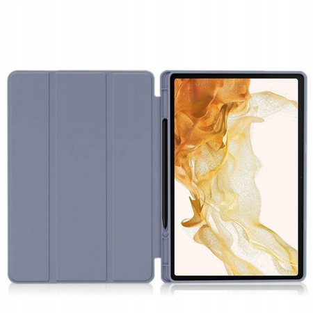 Smart pencil TPU case for Samsung Galaxy Tab S10+ S10 Plus (Purple)